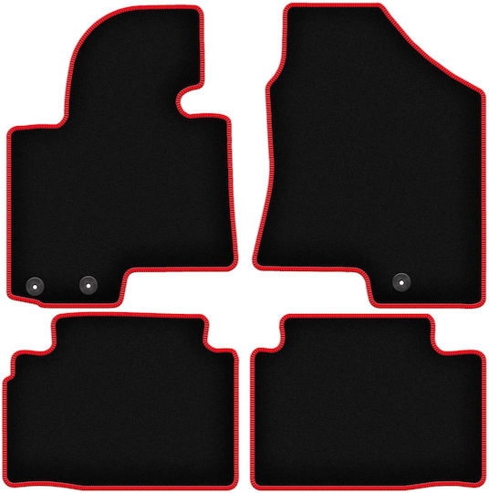 Carlux-rote Autoteppiche Hyundai Ix35 SUV 2009-2015