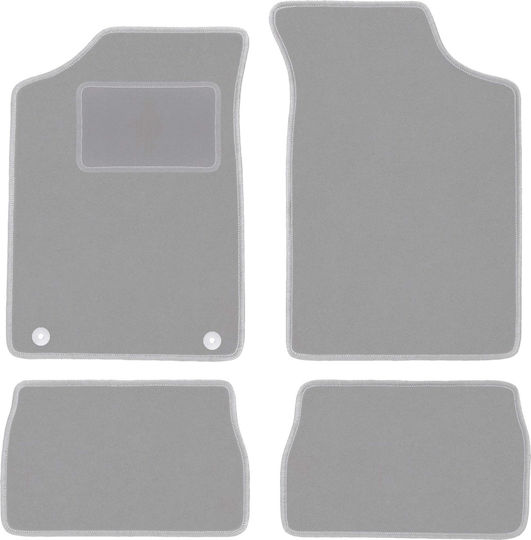 Gray Car Mats Peugeot 106 Hatchback 1991-2003