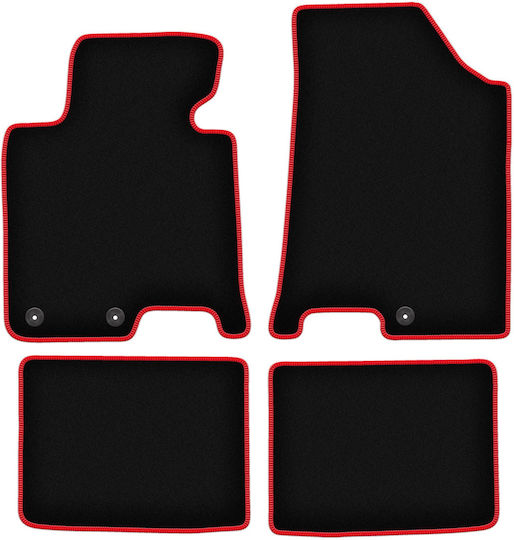 Carlux Red Car Mats Hyundai I40 Station Wagon Sedan 2011