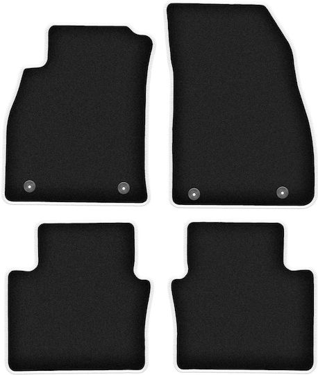Carlux-silver Car Floor Mats Saab 9-5 Ii Ng Sedan Wagon Liftback Hatchback 2010-2012