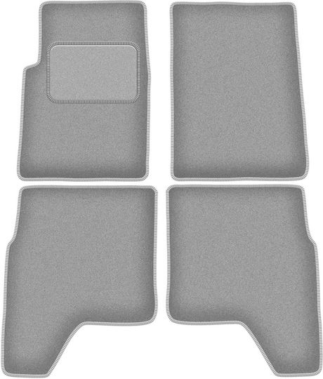 Graue Autoteppiche Hyundai Galloper Offroad 1991-2003