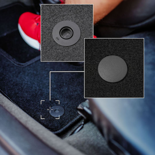 Black Velvet Floor Mats Mercedes B-class W245 Hatchback 2005-2011