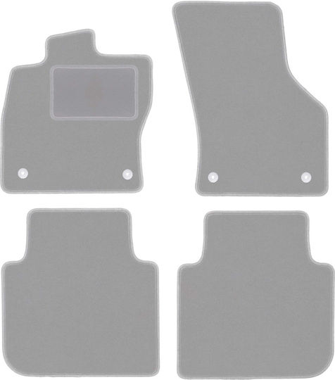 Gray Car Mats Volkswagen Arteon Liftback Shooting Brake 2017