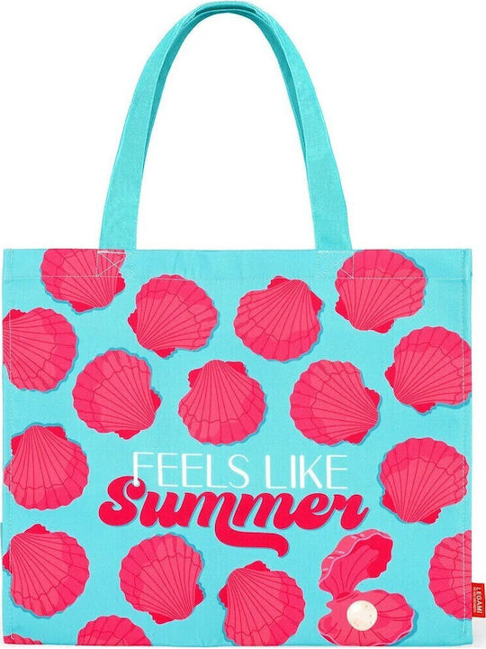 Legami Milano Fabric Light Blue Beach Bag Legami Milano Fabric Light Blue Beach Bag