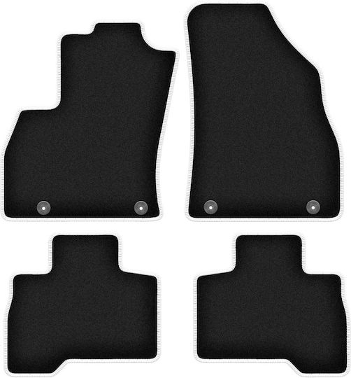 Carlux-silver Car Mats Fiat Fiorino Iii Kombivan 2007-2017