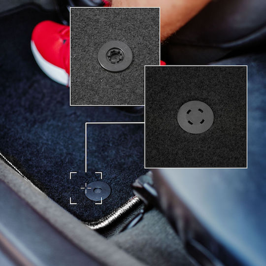 Carlux-silver Car Mats Fiat Fiorino Iii Kombivan 2007-2017