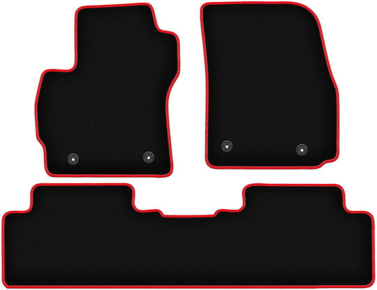 Carlux-red Car Mats Mazda 5 I Minivan 2005-2010