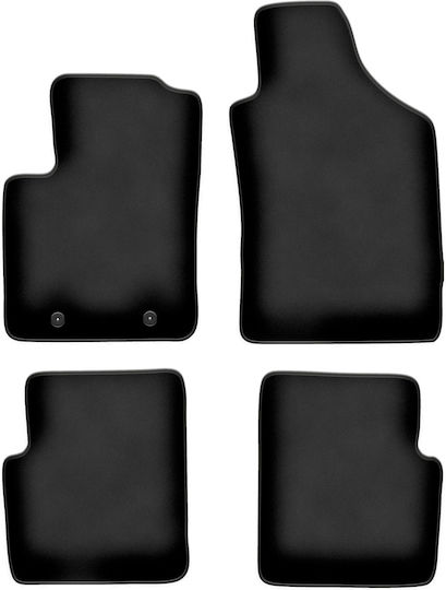 Premium-Autofußmatten Fiat 500 Cabrio Hatchback 2007-2013