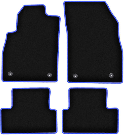 Carlux Blue Car Mats Opel Cascada Convertible 2012