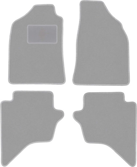 Gray Car Mats Mazda Bt-50 Pickup 2007-2012