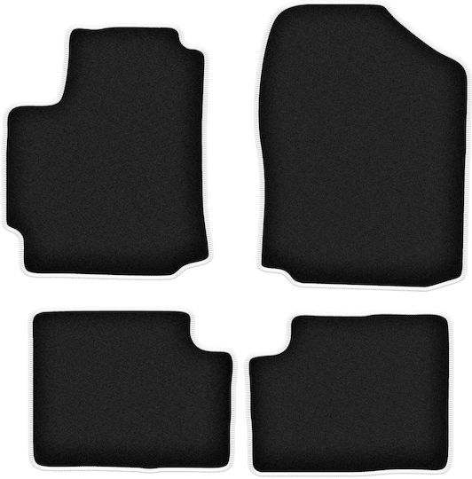 Carlux-silver Car Mats Daihatsu Sirion Iii M300 Hatchback 2004-2010