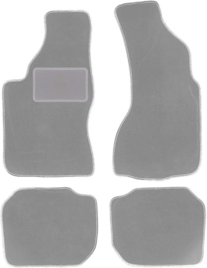Gray Car Mats for Audi V8 Sedan 1988-1993