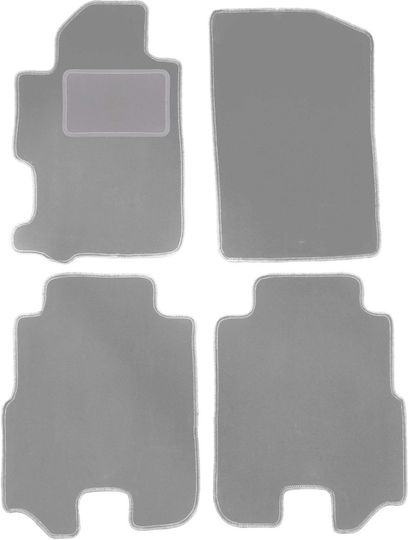 Gray Car Mats Honda Fr-v Minivan 2004-2009