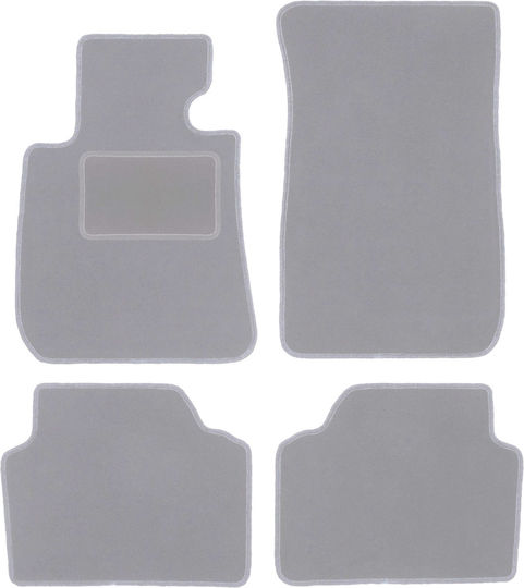 Gray Car Mats Bmw 1 E87 Hatchback 2004-2011