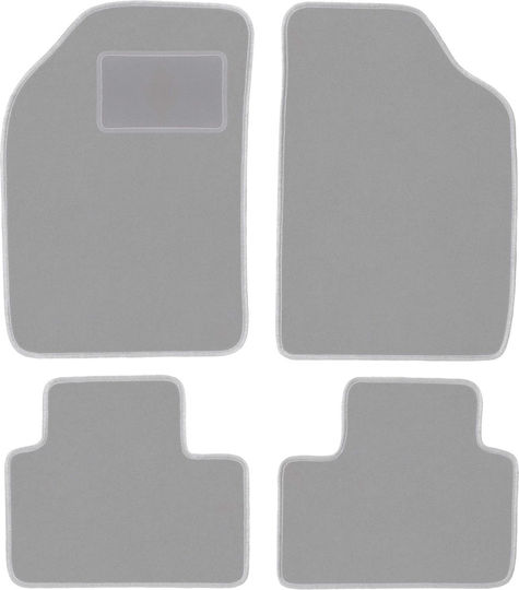 Gray Car Mats Lancia Ypsilon I Hatchback 1996-2003