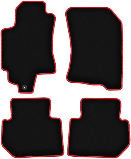 Carlux-red Car Mats Subaru B9 Tribeca Suv 2009-2009