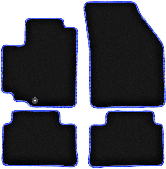 Carlux-blue Car Floor Mats Nissan Pixo Hatchback 2008-2013
