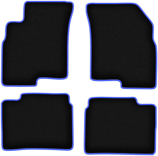 Carlux-blue Car Mats Hyundai Sonata Iv Sedan 2005-2010