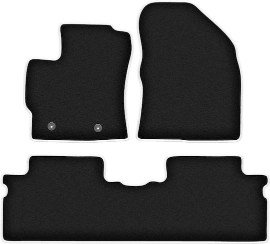 Carlux-Silber Autoteppiche Toyota Verso Minivan 2009-2013