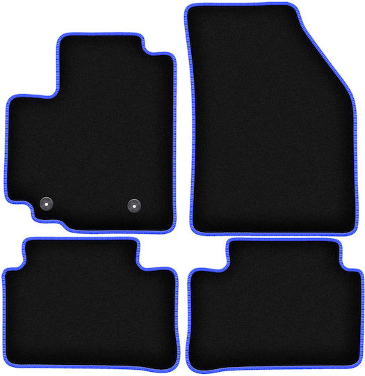 Carlux-blau Autoteppiche Opel Agila B Hatchback 2008-2014