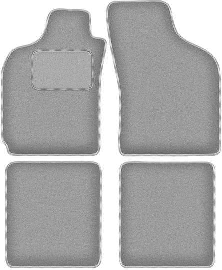 Gray Car Mats Fiat Palio Sedan 1996-2004