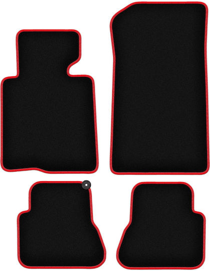 Carlux-red Car Mats Bmw 3 E46 Cabrio 2000-2007