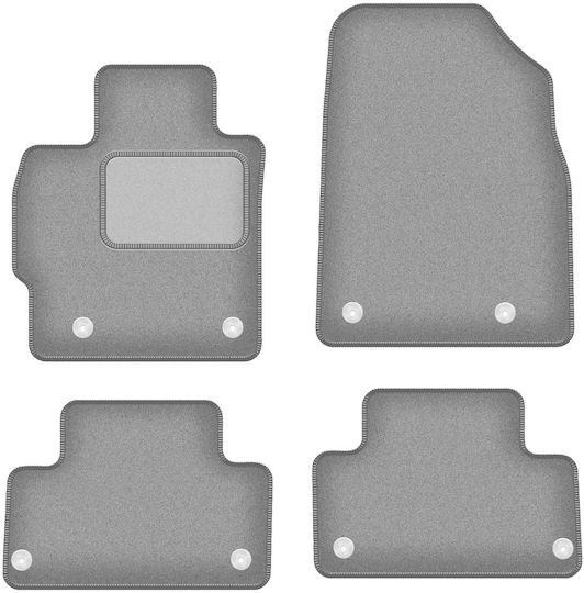 Graue Auto Fußmatten Mazda CX-7 SUV 2006-2009