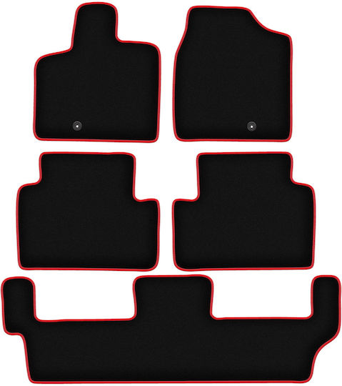 Carlux Red Car Mats Volkswagen Routan 7 Seater 2008-2015