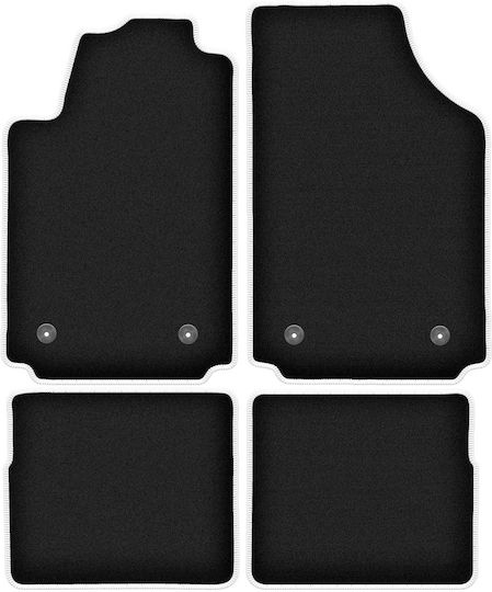 Carlux-silver Car Mats Audi A2 Hatchback 2000-2005