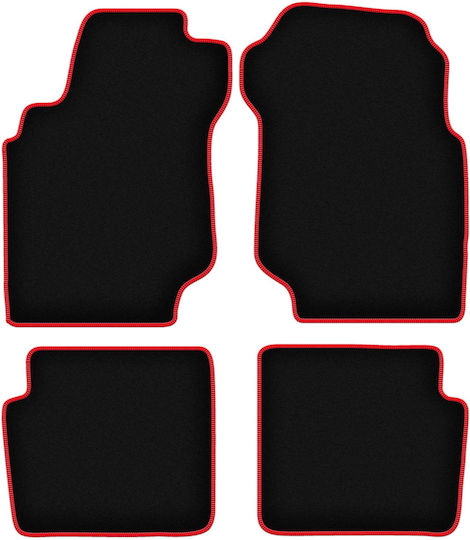 Carlux-red Car Mats Nissan Maxima Iv Sedan 1995-2000