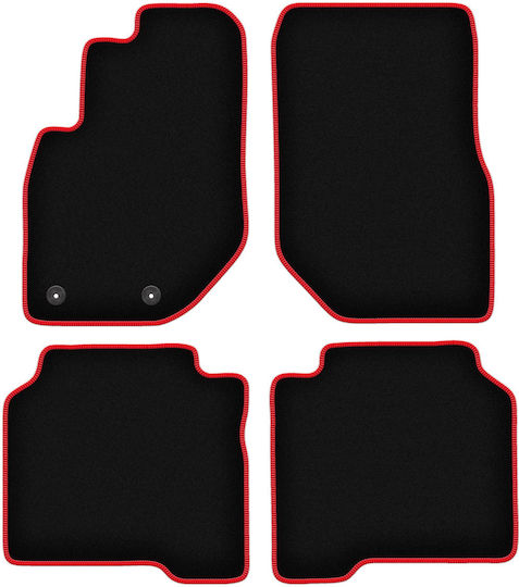 Carlux Red Car Mats Hyundai Terracan SUV 2001-2006