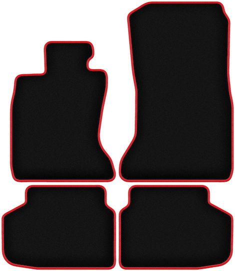 Carlux-rote Autoteppiche BMW 7 F01 Xdrive 2008-2015