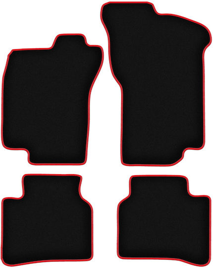 Carlux-red Car Mats Lancia Dedra Sedan 1989-1999