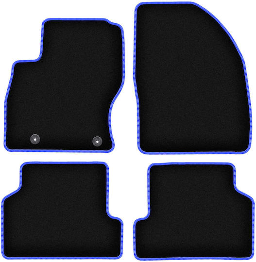 Covorașe auto Carlux-albastru pentru Ford Focus Mk2 Estate Sedan Hatchback 2004-2011