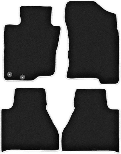 Carlux-silver Car Mats Toyota Hilux Viii Pickup 2015