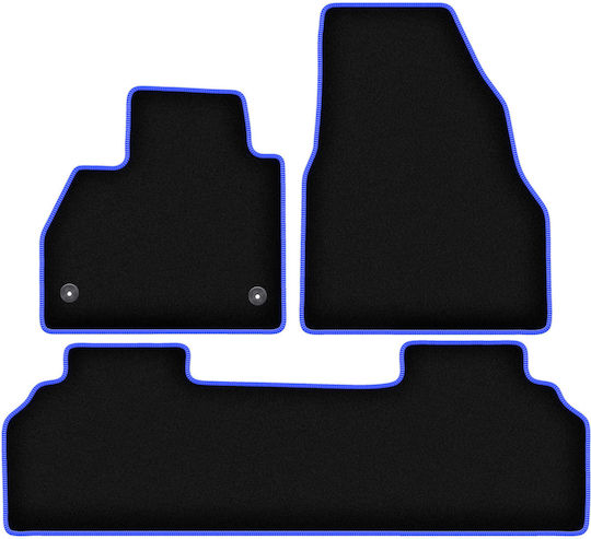 Carlux Blue Car Mats Mercedes Citan Kombivan 2012