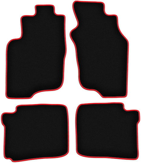 Carlux-rote Autoteppiche Mitsubishi Space Star Minivan 1999-2005