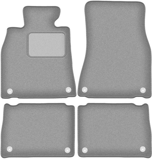 Gray Car Mats Lexus Ls Iii Sedan 2000-2006