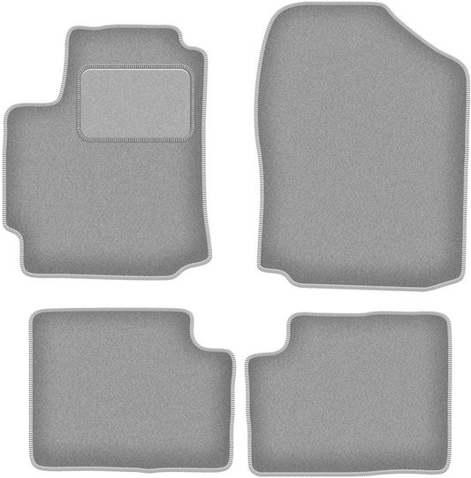 Gray Car Mats Daihatsu Sirion Iii M300 Hatchback 2004-2010