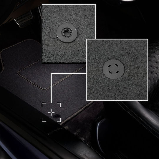 Graphite Car Mats Lancia Delta Iii Hatchback 2008-2014