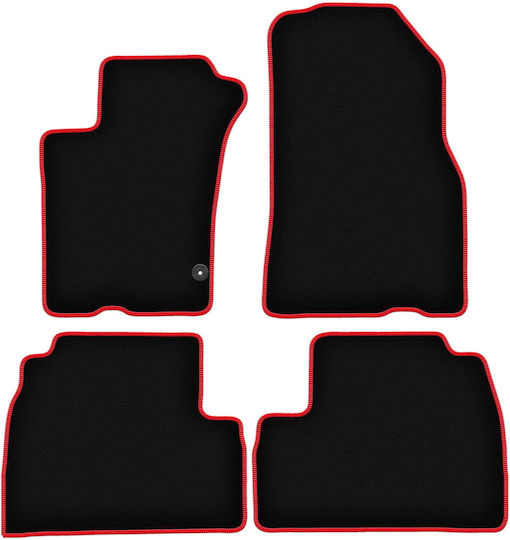 Carlux-red Car Mats Mercedes Ml W163 Suv 1998-2005