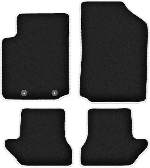 Carlux-silver Car Mats Citroen C3 Pluriel Cabrio 2003-2010