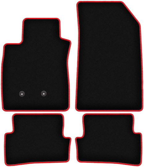 Carlux-rote Autoteppiche Renault Thalia II Limousine 2008-2013