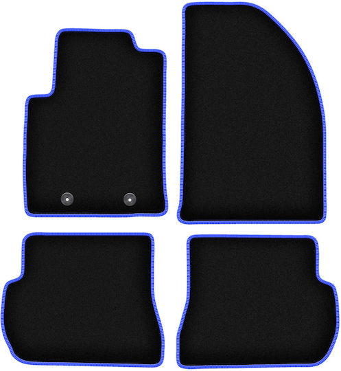 Carlux-blue Car Mats Ford Fusion Hatchback 2005-2012