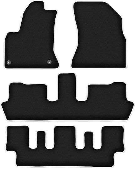 Carlux-Silber Autoteppiche Citroen C4 Grand Picasso 7-Sitzer 2006-2013