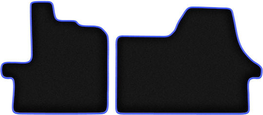 Carlux-blue Car Mats Citroen Jumper Ii Van 2006-2014