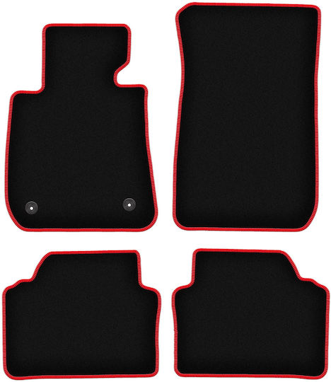 Covorașe auto Carlux-roșu pentru Bmw 3 E90 Sedan 2004-2011