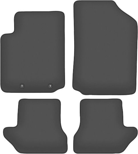 Premium Auto Fußmatten Citroen C3 Pluriel Cabrio 2003-2010