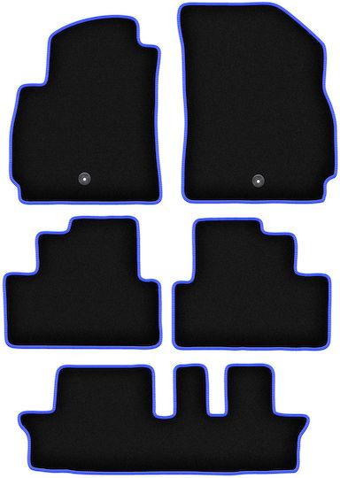 Carlux-blue Car Mats Chevrolet Orlando I 7 Seater 2011-2015