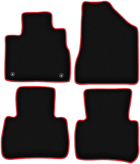 Carlux-red Car Mats Nissan Murano Z51 Suv 2008-2015